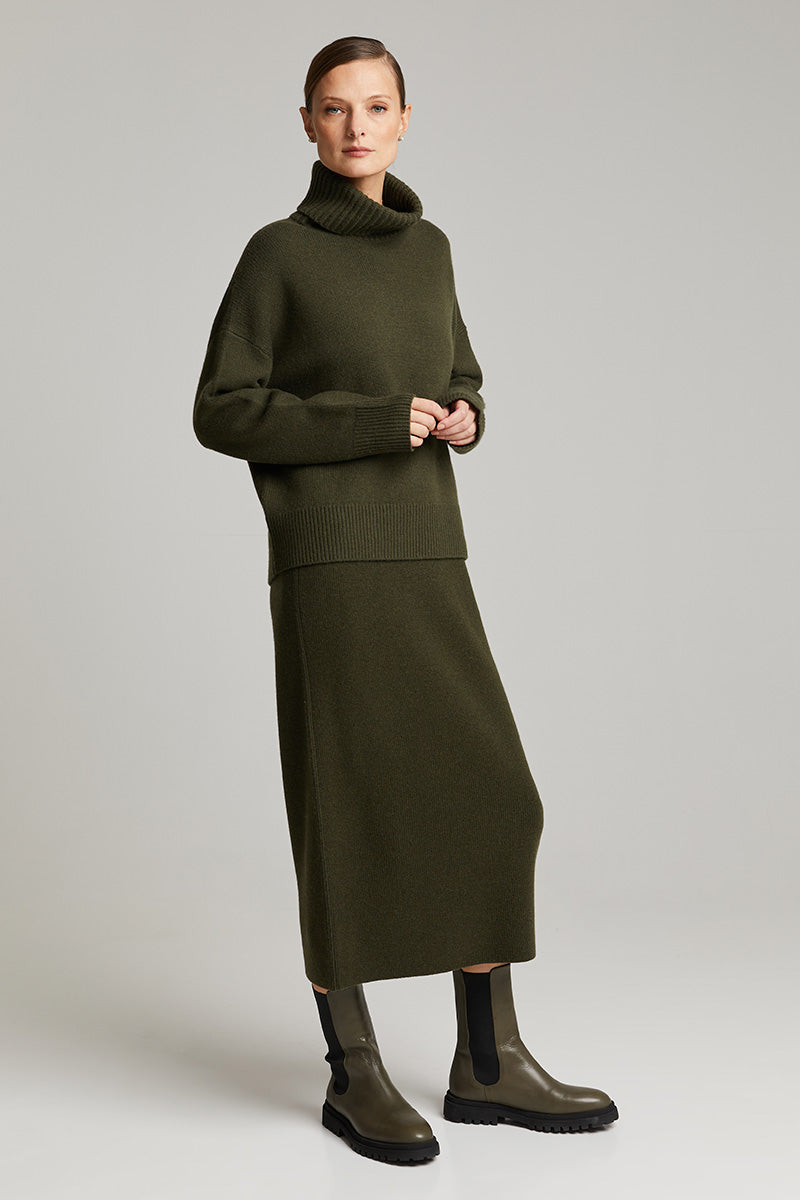 Andiata - Edmee Wool-Cashmere Skirt1